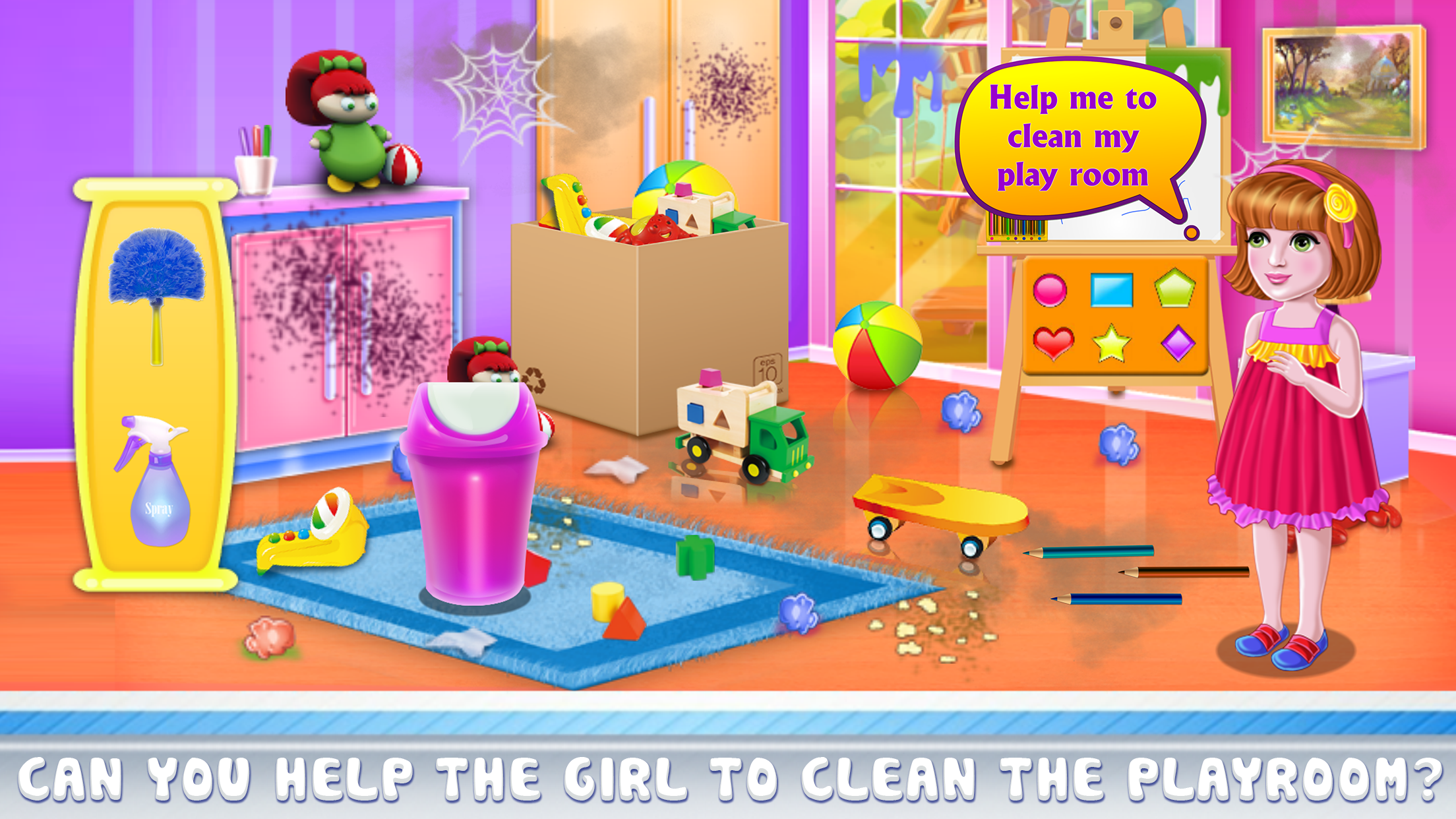 Daddy Messy House Cleaning