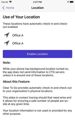 Clear To Go! screenshot 2