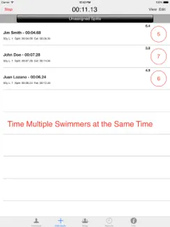 StopWatch For Swimming iPad image 2