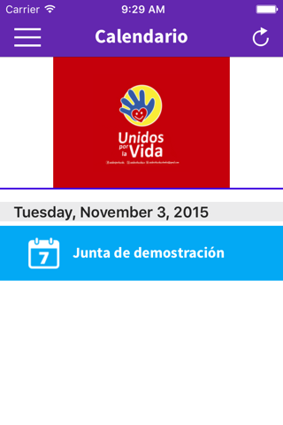 Unidos por la Vida screenshot 2