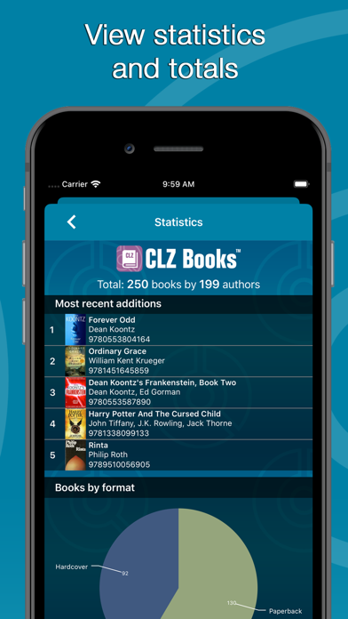 CLZ Books - Book Database Screenshot