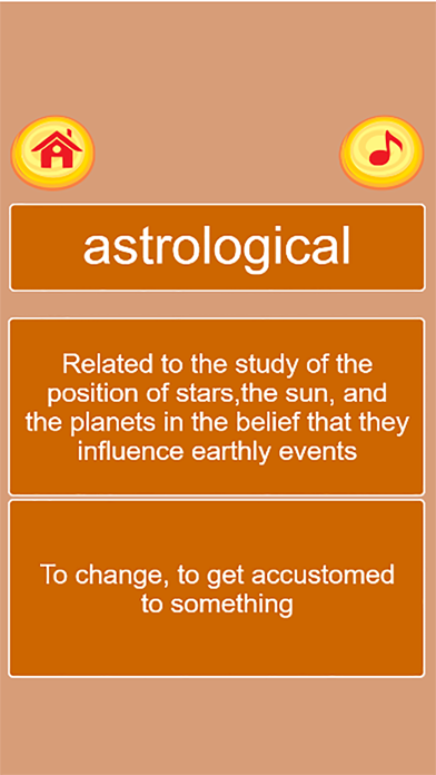 Screenshot #3 pour pratique du vocabulaire TOEFL