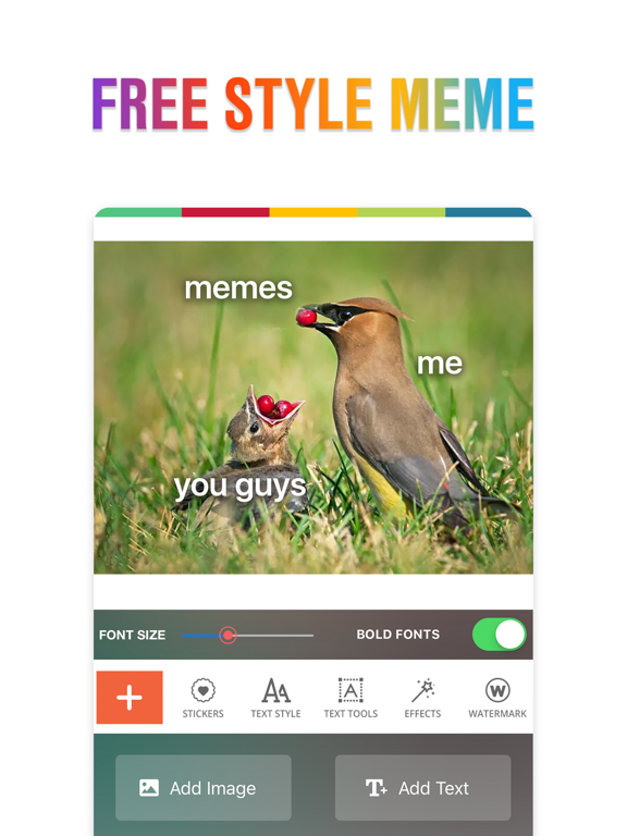 MEME Maker` iPad screenshot 6 - Entertainment app