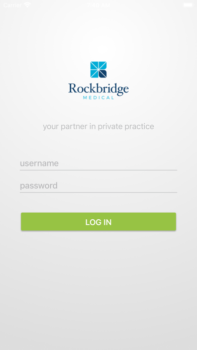 Rockbridge Medical Screenshot