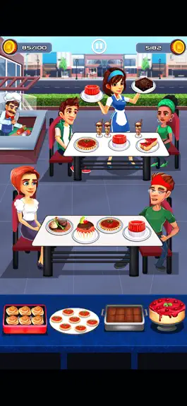 Game screenshot Cafe Story - Kitchen Frenz‪y hack