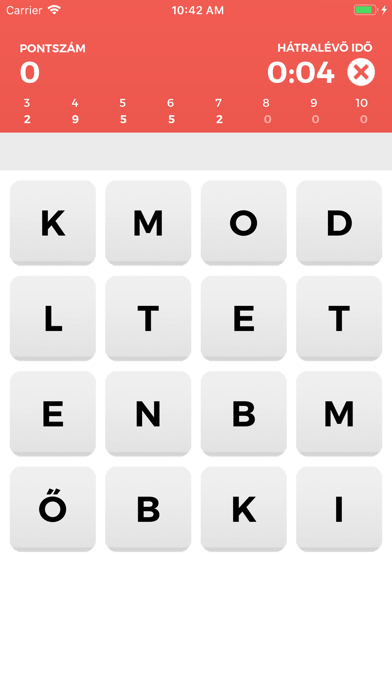 Szókereső (magyar) Screenshot