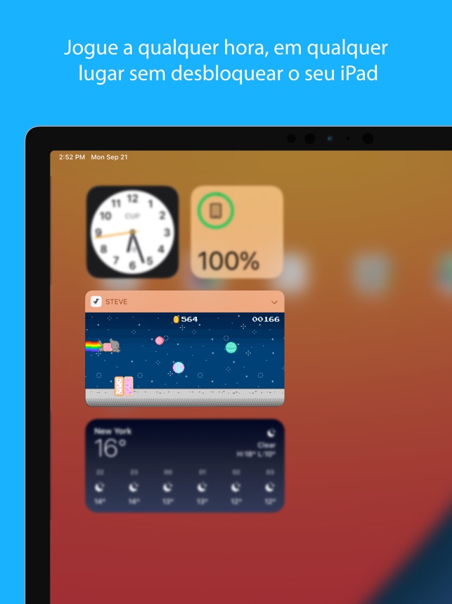 Steve - Jogo de Widget na App Store