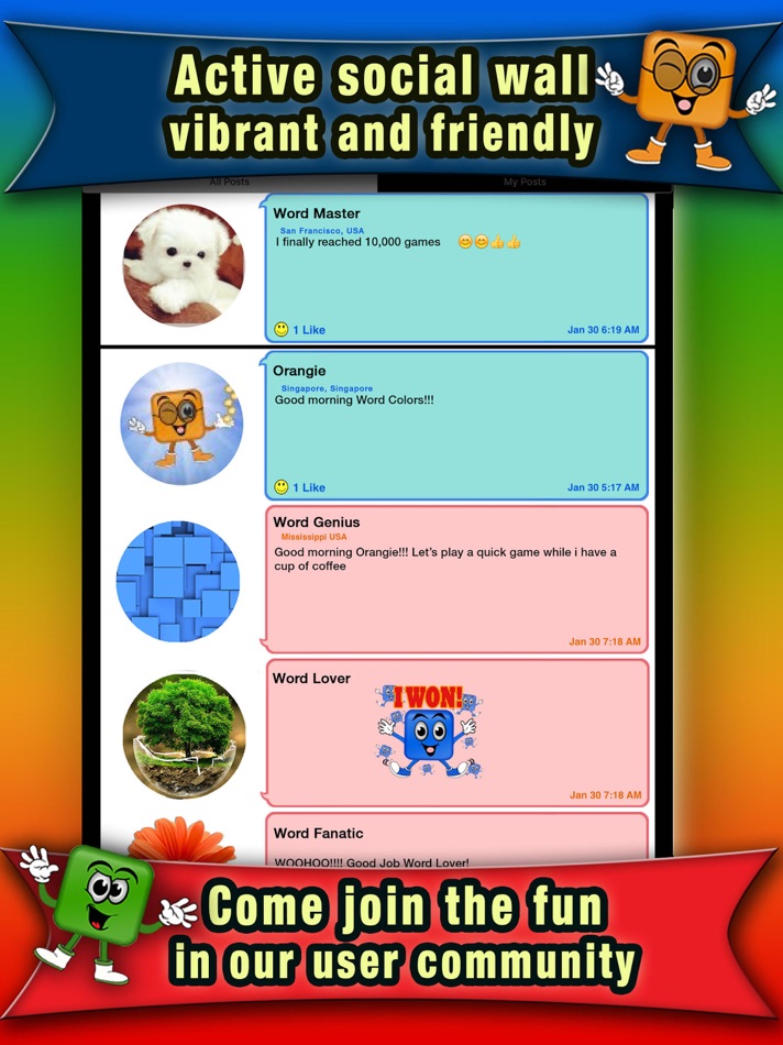 #5. Word Colors Lite for iPad (iOS) 게시자: Flip Flop AppWare, LLC