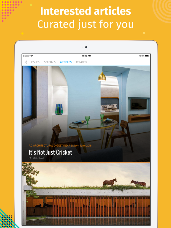 Screenshot #2 for AD Architectural Digest India