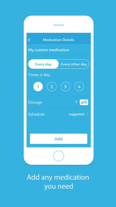 Transplant Hero - Pill alarm Screenshot