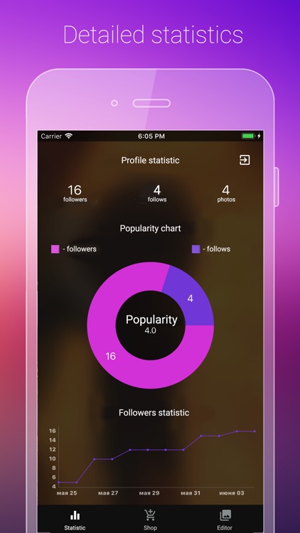 Statistics for Instagram (PRO)