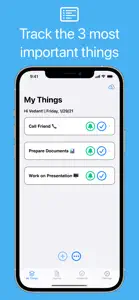 3things - Track Things screenshot #1 for iPhone