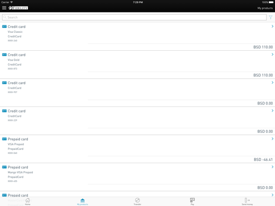 Fidelity Digibanking iPad screenshot 5 - Finance app