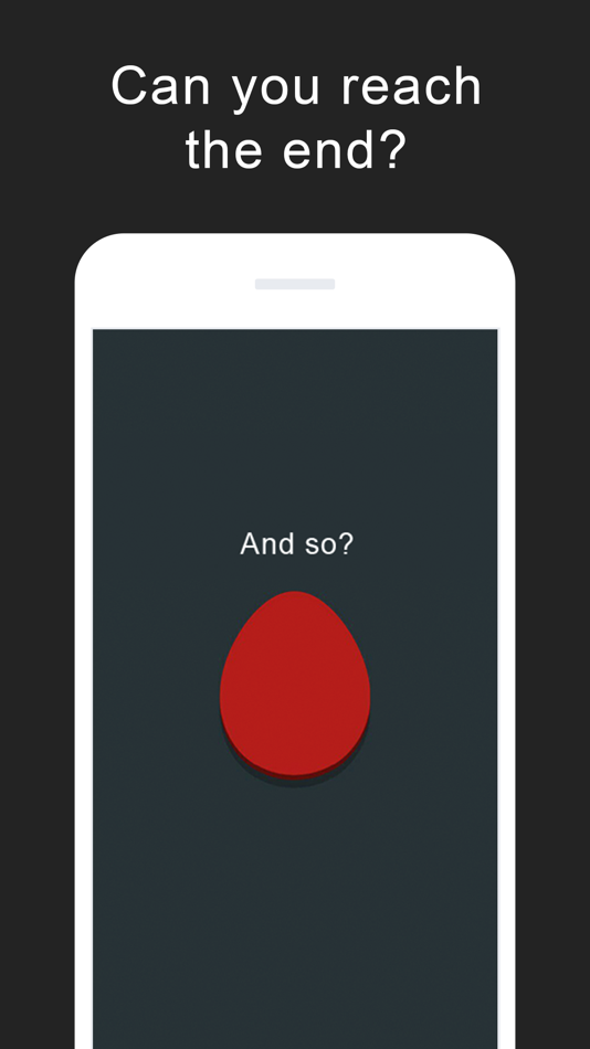 #2. Red Button: text story, ques (iOS) 由: Usman Musaddiq