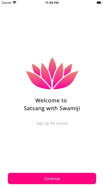 Satsang with Swamiji