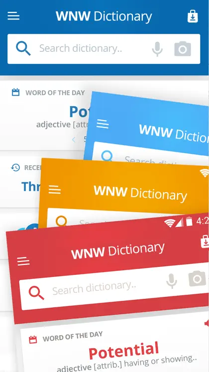 Screenshot 3 di 5 di Webster Roget's A-Z Thesaurus
