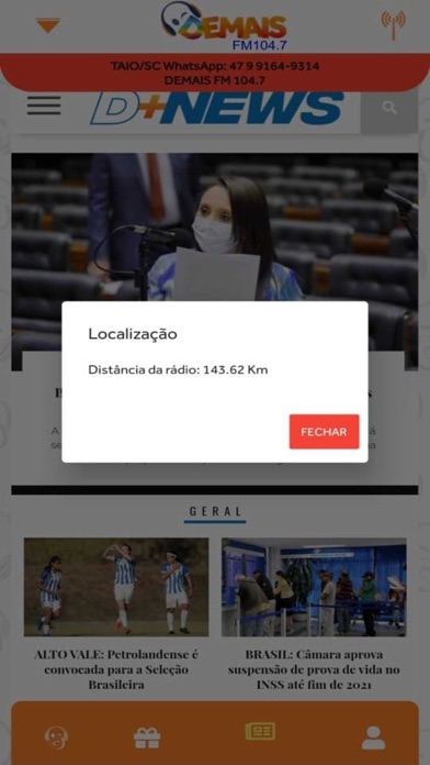 Rede Demais FM Screenshot