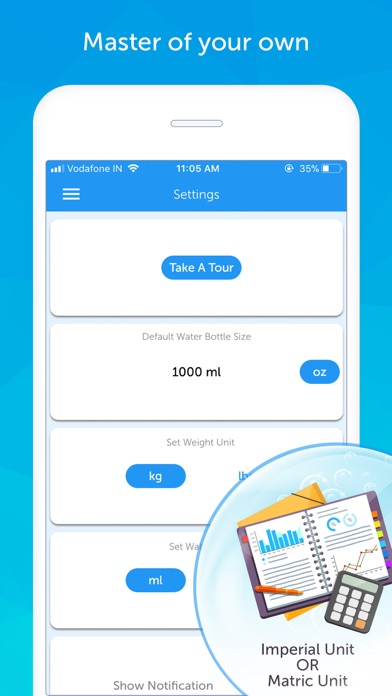 Drink Water Reminder Pro Screenshot