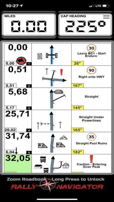 Screenshot #2 pour Rally Roadbook Reader