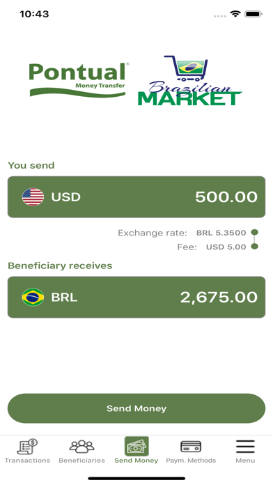 Brazilian Market Screenshot