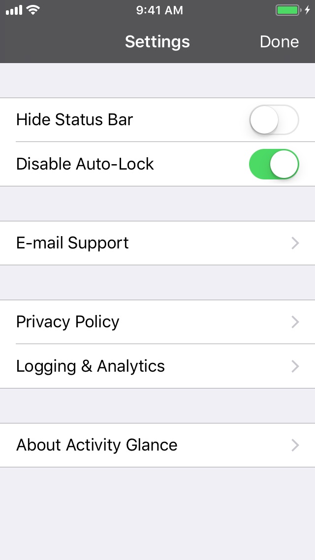 iPhone screenshot