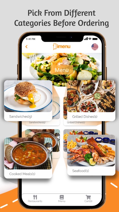 iMenu: Order food app Screenshot