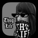 Thug Life fabricante etiqueta icon