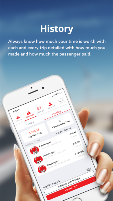 Leep - Your Driver App Screenshot