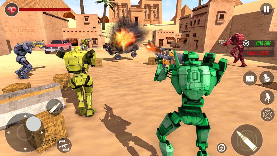 #3. Epic Battle Robot Sim War Game (iOS) 由: Soban Mamoon