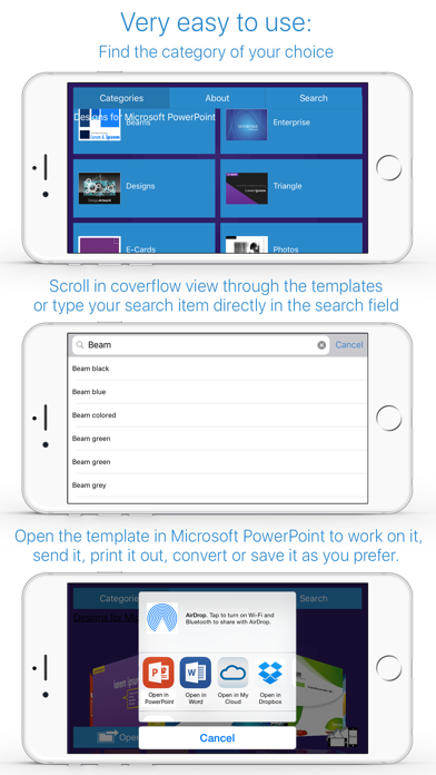 Design Templates PowerPoint® screenshot 4