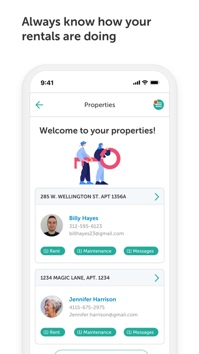 NestEgg: Rental Management App Screenshot