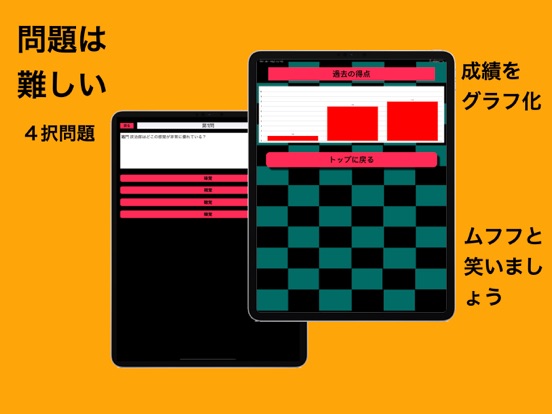 鬼滅試験 iPad screenshot 2 - Entertainment app