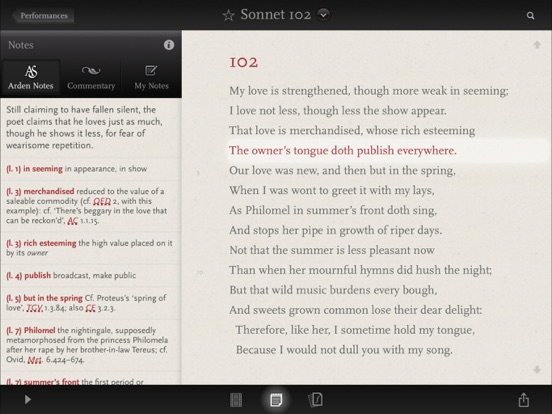 Screenshot #6 pour Shakespeare’s Sonnets