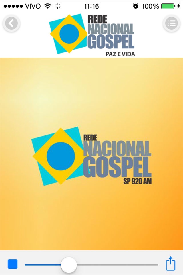 Rede Nacional Gospel screenshot 2