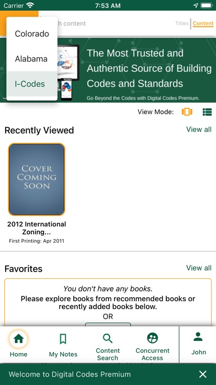 ICC Digital Codes Premium