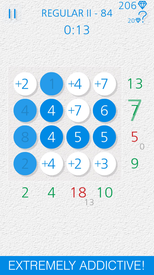 #3. Number+ : logic plus puzzle (iOS) By: ANDREY NOVIKOV