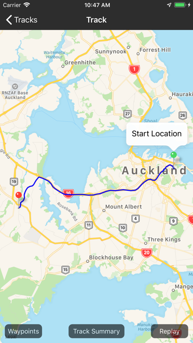TrackIt NZ Screenshot