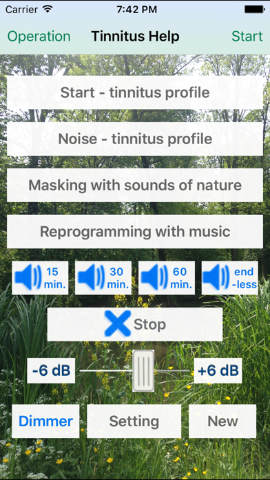 tinnitus help Screenshot