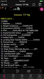 cessna checklist pilot pro iphone screenshot 2