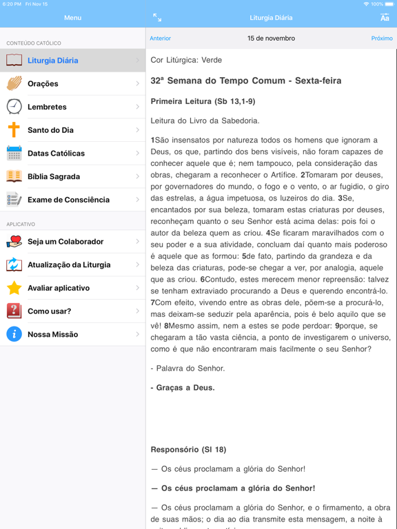 Screenshot #4 pour Companheiro Católico
