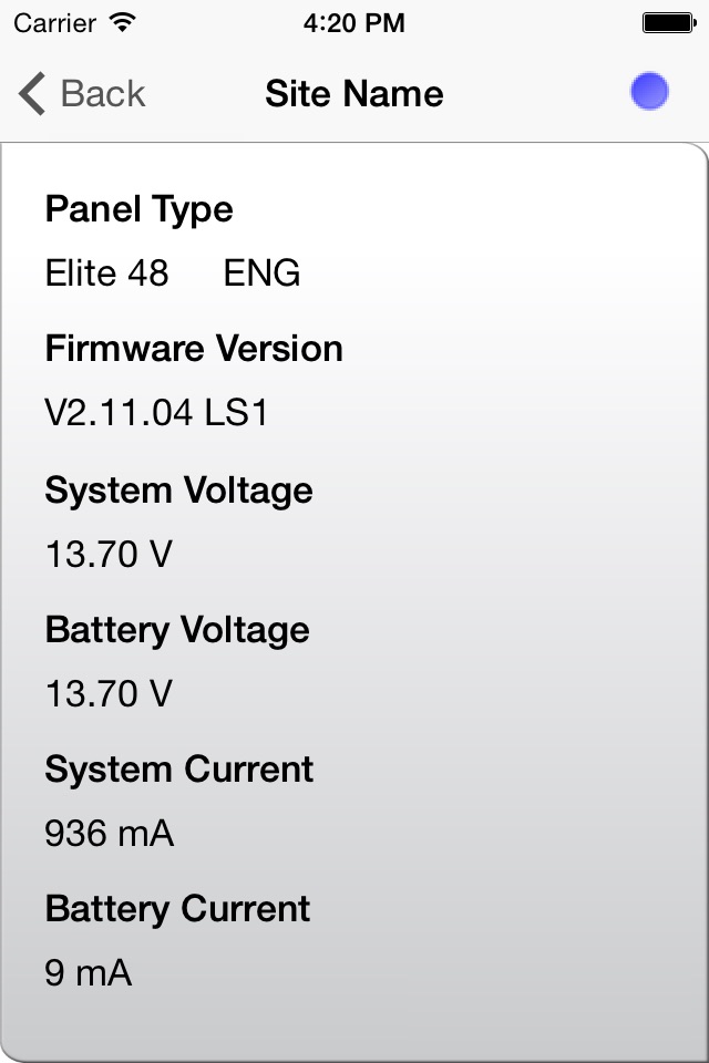 Texecom Engineer App screenshot 4