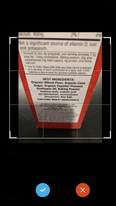 Food Label Scanner screenshot 2