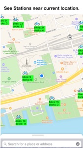 Bike Stations Toronto screenshot #1 for iPhone
