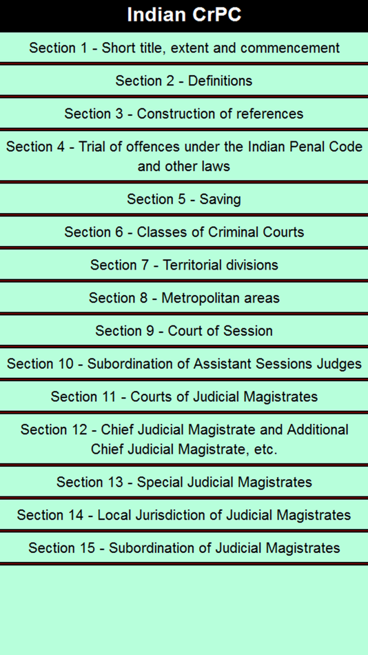 Crpc Code of Criminal Procedre - 1.2 - (iOS)