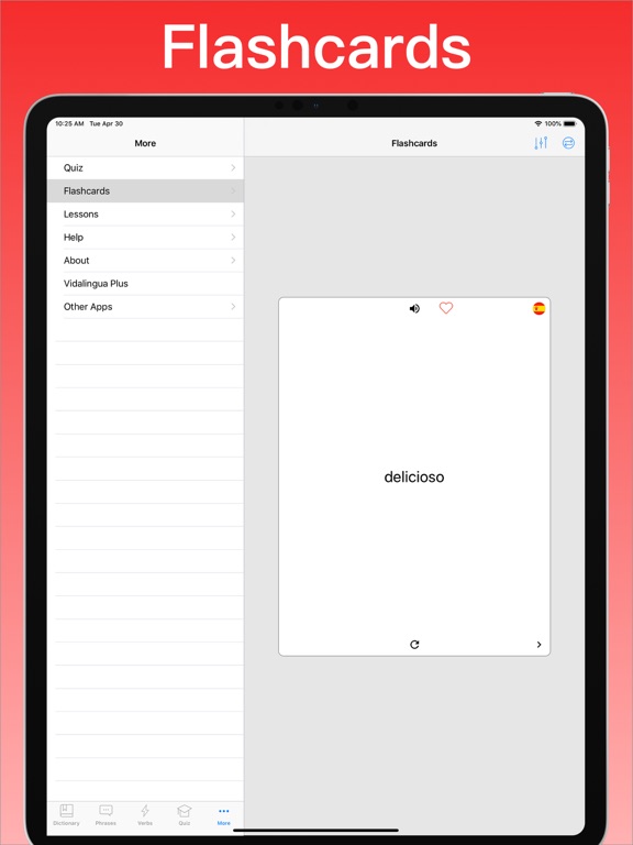 Spanish Dictionary + © iPad screenshot 6 - Travel app