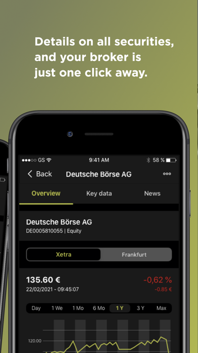Börse Frankfurt Screenshot