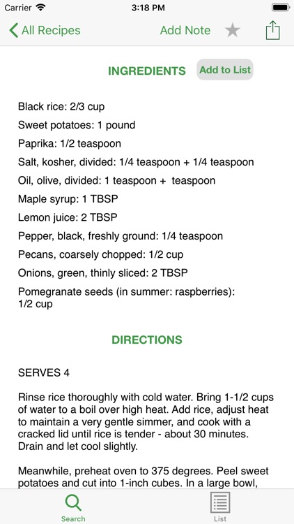 Planet Recipe for iPhone screenshot-3