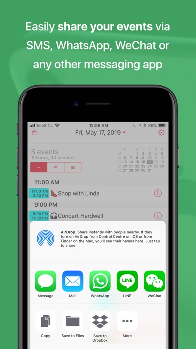 Week Calendar screenshot1