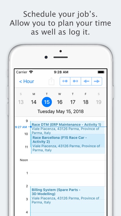 Hours Keeper - Time Tracker iPhone screenshot 4 - Business app
