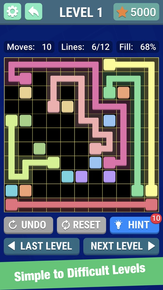 #1. Dot Connect - Link the Line (iOS) 由: Puzzle Mania Studio